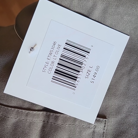 Ellen Tracy Jacket With Draw Cord Hem Size Large - Picture 6 of 15